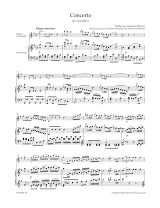 Concerto pour flûte en Sol Majeur KV 313 - Flute Piano - MOZART