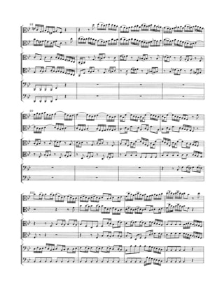 Concerto Brandebourgeois Nr 6 - BACH - Partition - Grand format