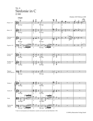 Symphonies 4-6 - SCHUBERT - Partition - Grand format