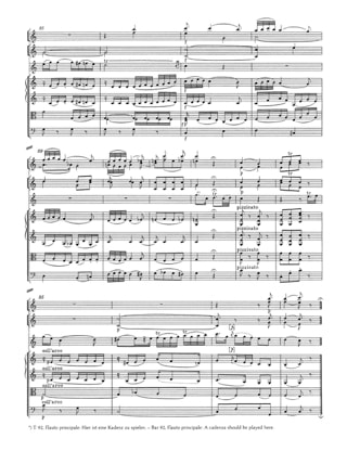 Andante C-Dur für Flöte und Orch. KV 315 - Partitur - MOZART