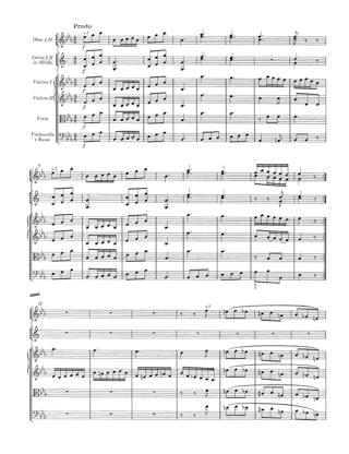 Symphonie Nr. 1 Es-Dur KV 16 - Score - MOZART - Partition