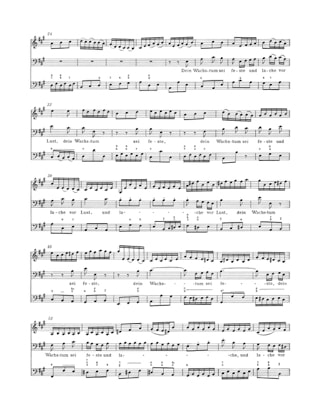 Cantate des Paysans, BWV 212 - BACH - Partition - Petit format