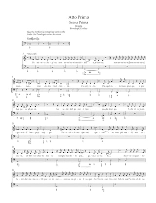 Il Ritorno D'ulisse In Patria - MONTEVERDI - Partition - Grand format
