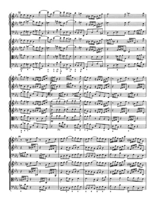 Concerto grosso c-moll op. 6/8 - partitur - HAENDEL - Partition