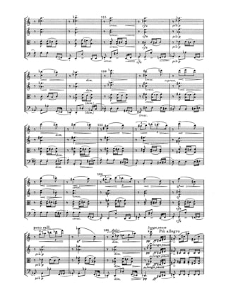 Quatuor à Cordes N° 1 en Mi Mineur - SMETANA - Partition