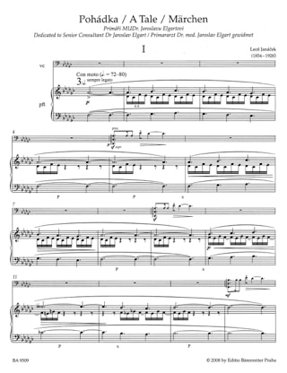 Works for Violoncello and piano - JANACEK - Partition - Violoncelle