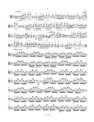 12 Etudes In The Thumb Position Op.25 - Félix Battanchon - Partition