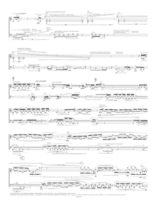 Study 1 For Treatise On The Veil - Matthias Pintscher - Partition