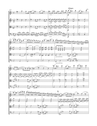 Quatuor à Cordes - FRANCK - Partition - Petit format