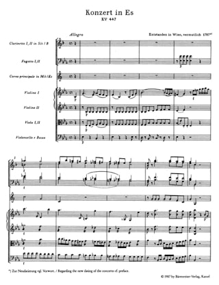 Concertos pour Cor et Orchestre - MOZART - Partition - Petit format
