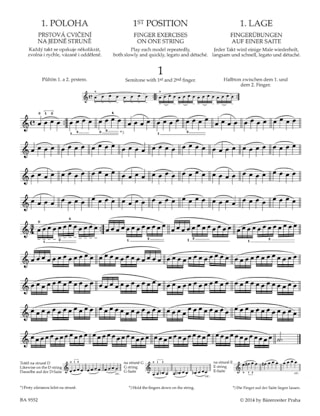 Etudes, opus 1 - partie 1 - Violon - SEVCIK - Partition - Violon