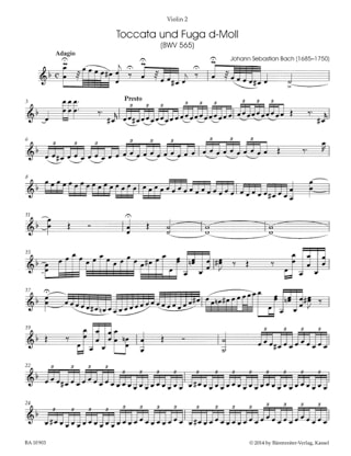 Advanced Violin Duos - Partition - Violon