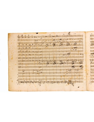 Concerto pour Piano en ut mineur, KV 491 - Facsimile - MOZART