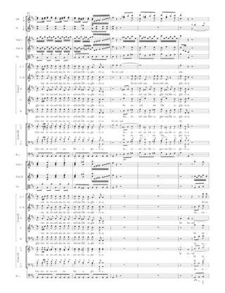Messe en Fa Majeur - Conducteur - PERGOLESE - Partition - Grand format