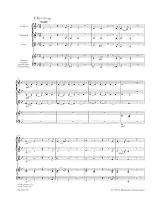 Die Auferstehung und Himmelfahrt Jesu - Conducteur Grand Format