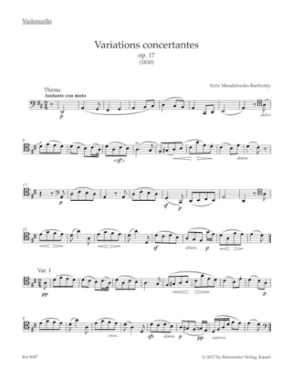 Complete Works for Violoncello and Pianoforte - Volume 2 Edition Urtext