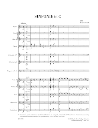 Symphonie n° 90 - HAYDN - Partition - Grand format