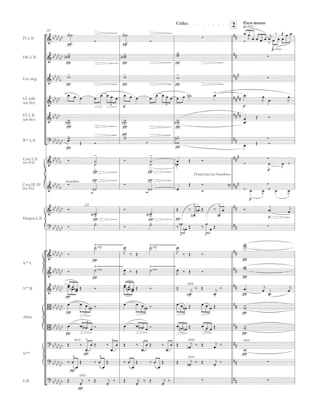 1ère Rhapsodie avec Clarinette - Conducteur - DEBUSSY - Partition