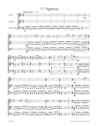 27 Miniatures - Trio à Cordes - George Speckert - Partition - Trios