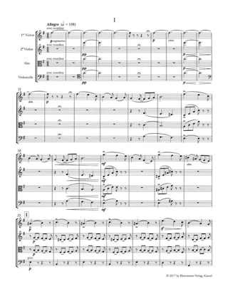 Quatuors à Cordes - SAINT-SAËNS - Partition - Petit format