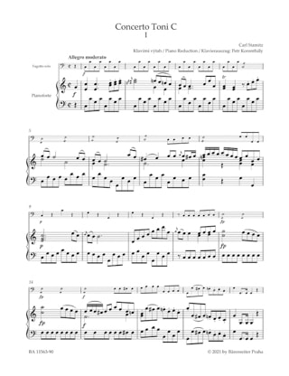 Concerto en Do Majeur - Basson - STAMITZ - Partition - Basson