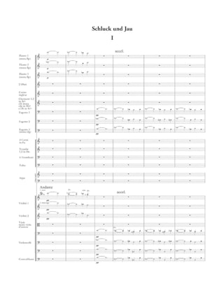 Stage Fragments - JANACEK - Partition - Grand format
