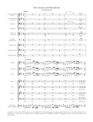 Requiem - Score - MOZART - Partition - Grand format