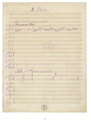 Vltava - La Moldau - SMETANA - Partition - Grand format