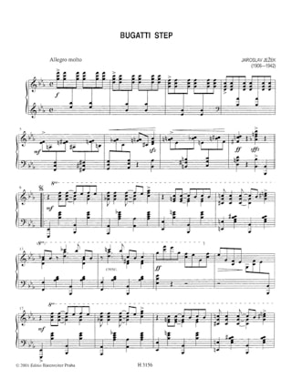 Bugatti Step - Jaroslav Jezek - Partition