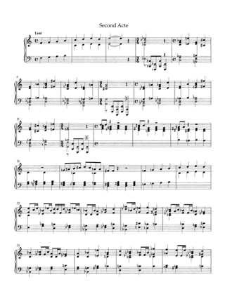 Le Fils des Etoiles - SATIE - Partition - Piano