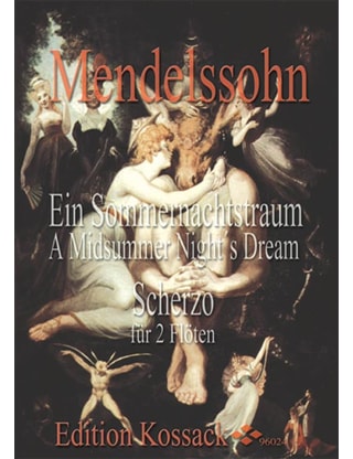 Ein Sommernachtstraum - Scherzo - 2 Flöten - MENDELSSOHN - Partition