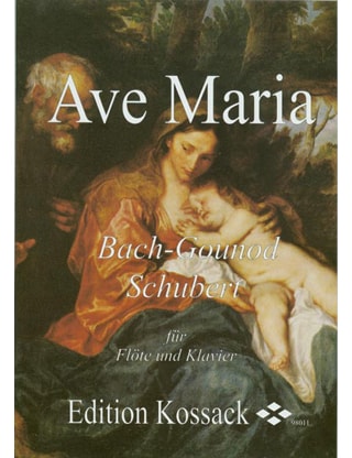 Ave Maria - Flöte Klavier - BACH - GOUNOD / SCHUBERT - Partition