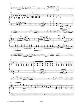 Andante et Mazurka - Alexandre Dufau - Partition - Flûte traversière