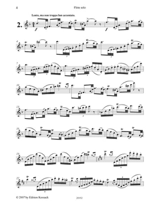 3 Etudes De Concert - Emil Kronke - Partition - Flûte traversière