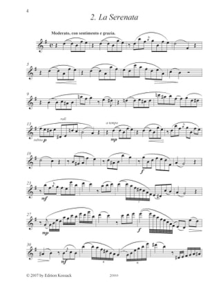 3 Danses Op.180 - Emil Kronke - Partition - Flûte traversière