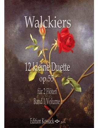 12 Kleine Duette, Op. 55 Heft 1 - Eugene Walckiers - Partition