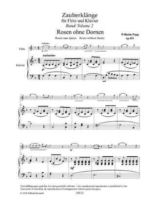 Zauberklänge, op. 491 - Volume 2 - Wilhelm Popp - Partition