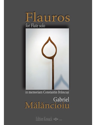 Flauros - Gabriel Mãlãncioiu - Partition - Flûte traversière