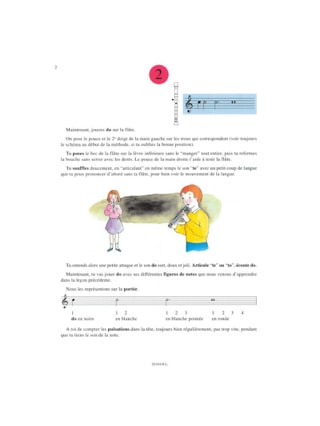Méthode de flûte à bec soprano - Marie-Christine Bourgoin - Partition