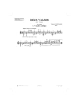 2 Valses pour guitare op. 64 - Francis Kleynjans - Partition - Guitare