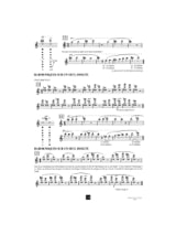 Etudes des harmoniques et du suraigu - Joseph Marchi - Partition