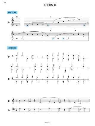 La leçon de musique - 1/2ème année - Jean-Jacques Petit