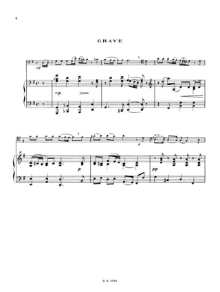 Sonate en sol majeur - SAMMARTINI - Partition - Violoncelle