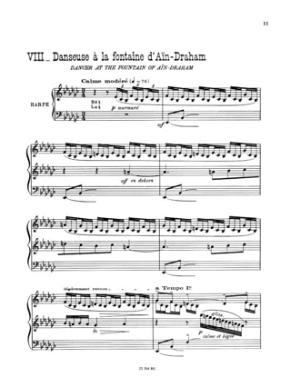Images: Suite No.3 & No.4 - Marcel Tournier - Partition - Harpe