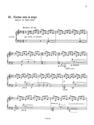Images: Suite No.3 & No.4 - Marcel Tournier - Partition - Harpe