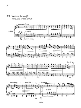 Images: Suite No.3 & No.4 - Marcel Tournier - Partition - Harpe