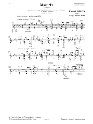 Mes arrangements à l'amiable - Roland Dyens - Partition - Guitare