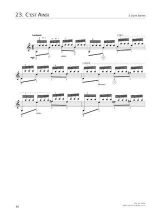 C'est ainsi - Takashi Iwagami - Partition - Guitare