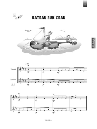 Pousse-Tire - Violons - Chastang Marie / Hammani Yasmine - Partition