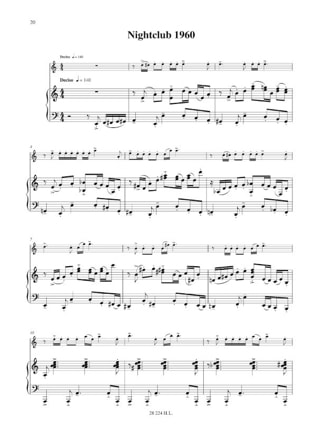 Histoire du Tango - Astor Piazzolla - Partition - Flûte traversière